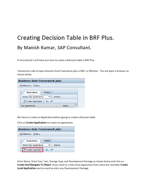 BRF Plus decision table time out .
